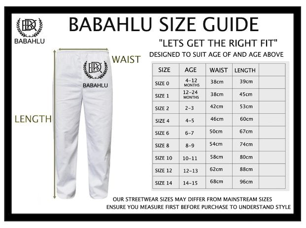 Harlem Black Joggers - Babahlu Kids Streetwear - Drop Pants