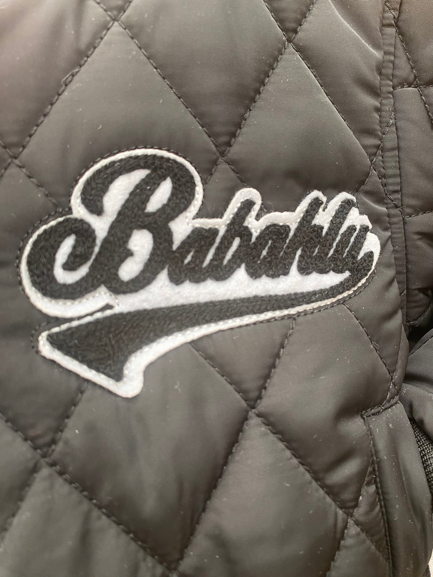 SOHO Black Quilted Bomber Jacket - Babahlu Kids Bomber Jacket