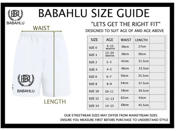 Quinn Stone Washed Black Shorts - Babahlu Kids Streetwear - Shorts