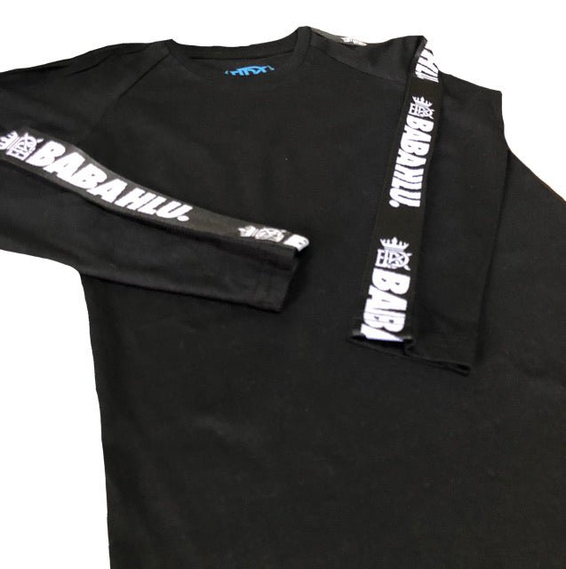 Babahlu Long Sleeve Black Tshirt - Babahlu Kids