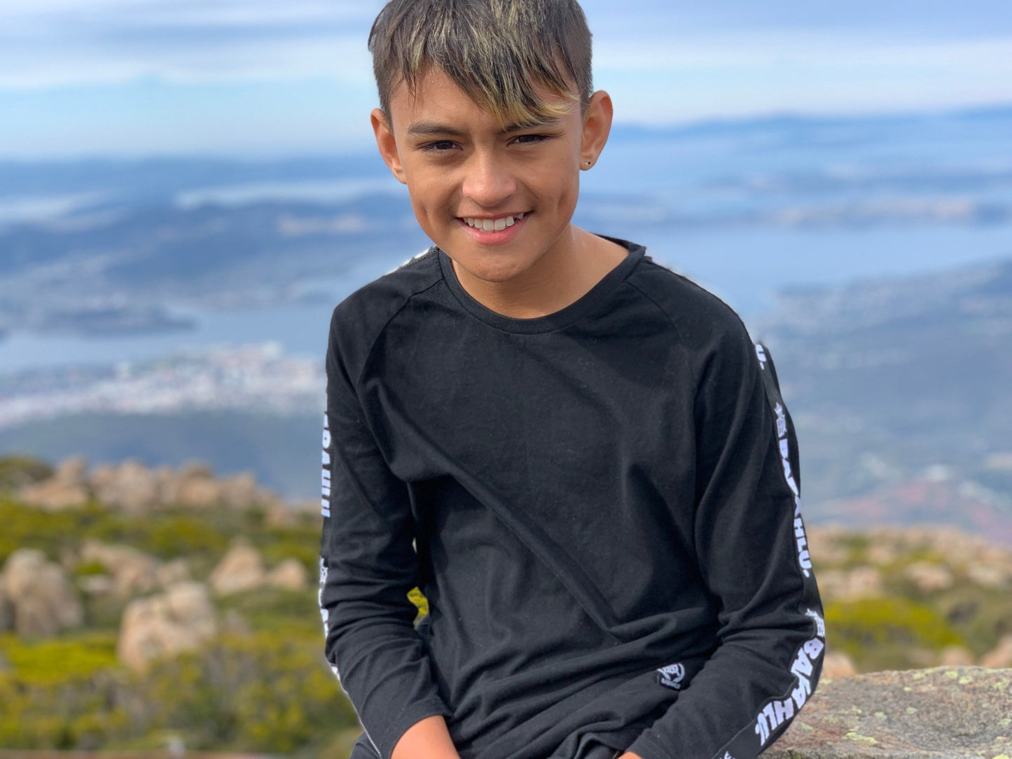 Babahlu Long Sleeve Black Tshirt - Babahlu Kids