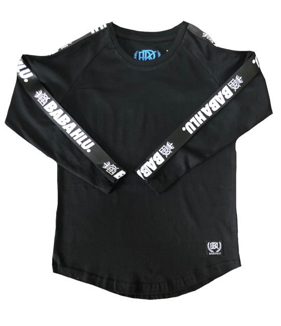 Babahlu Long Sleeve Black Tshirt - Babahlu Kids