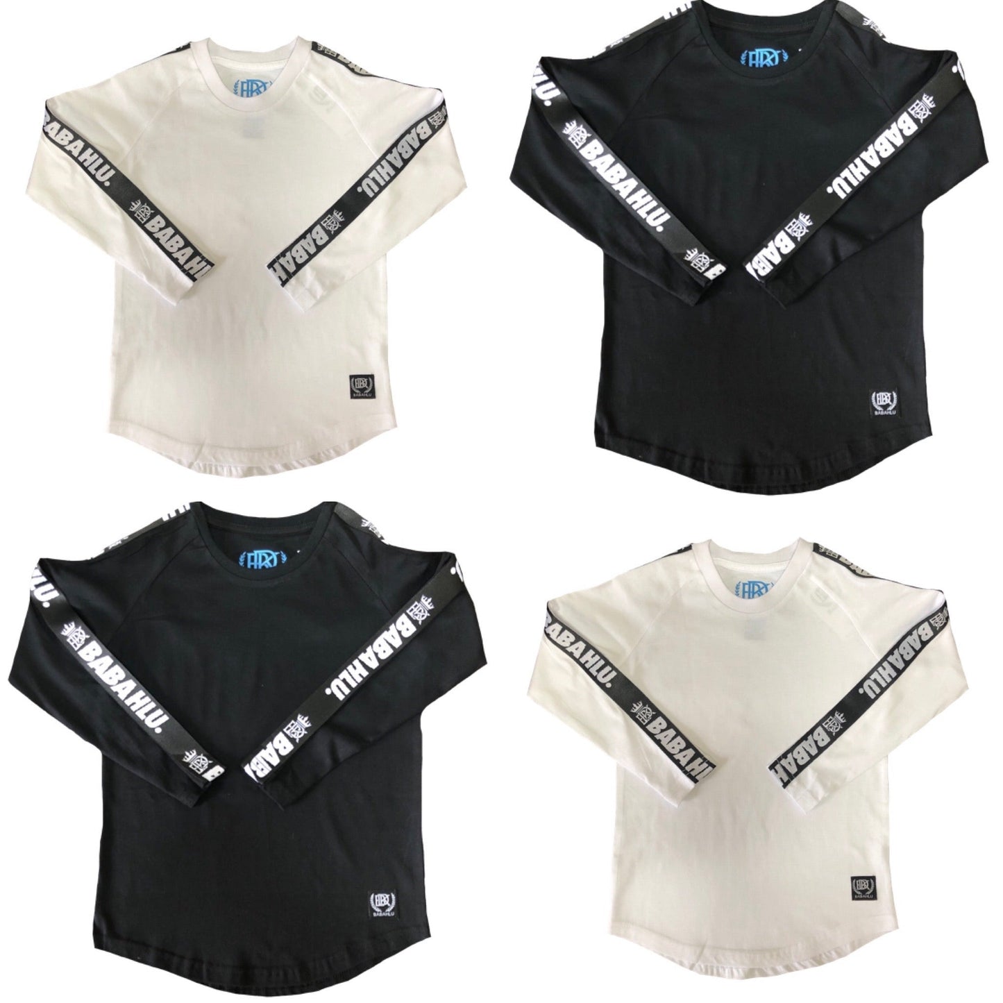 Babahlu Long Sleeve Black Tshirt - Babahlu Kids