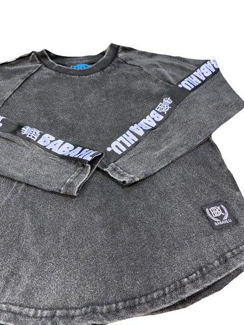 Babahlu Long Sleeve Wash T-Shirt - Babahlu Kids