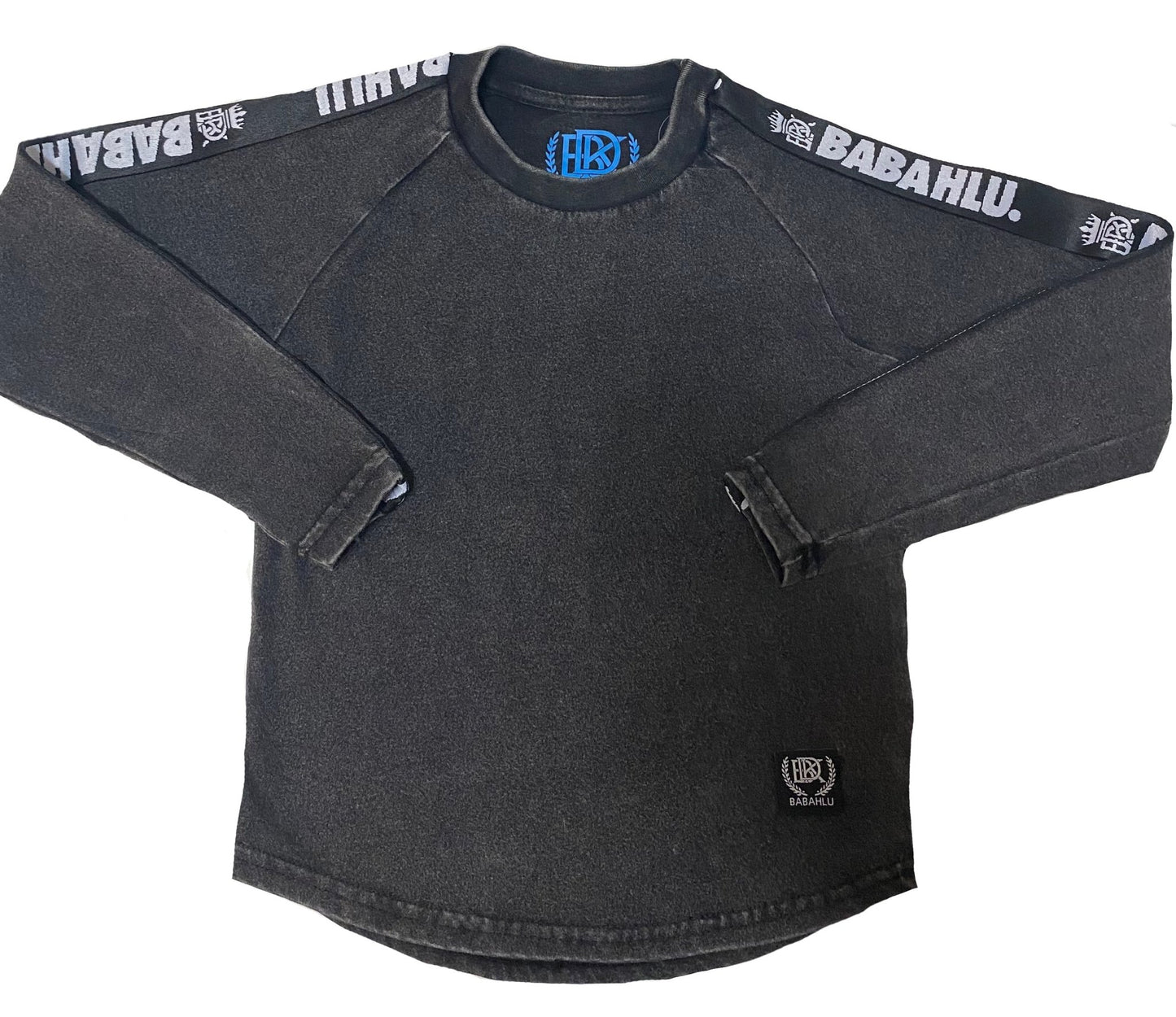 Babahlu Long Sleeve Wash T-Shirt - Babahlu Kids