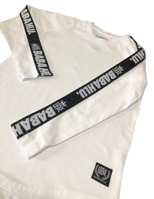 Babahlu Long Sleeve White T Shirt - Babahlu Kids