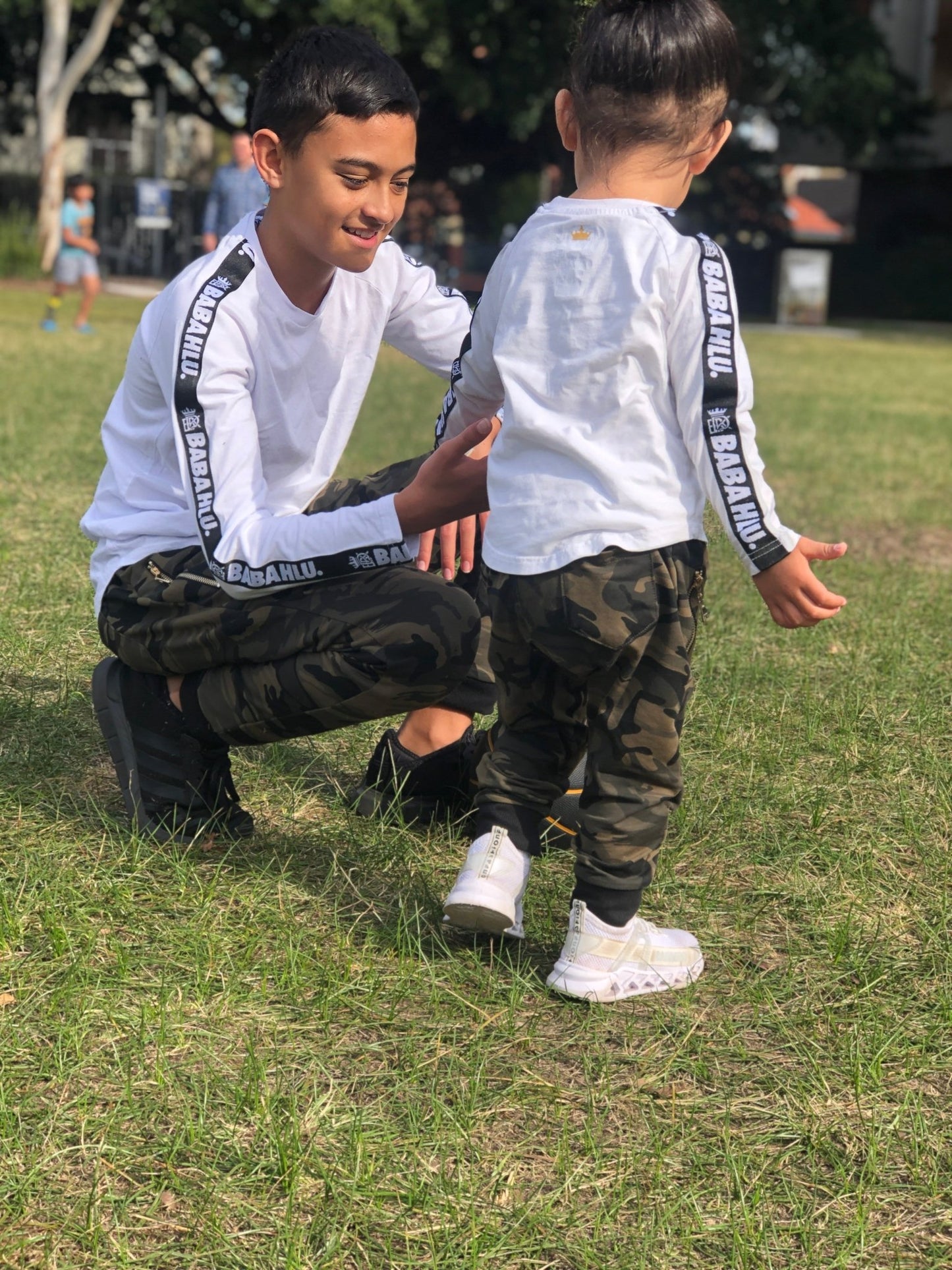 Babahlu Long Sleeve White T Shirt - Babahlu Kids
