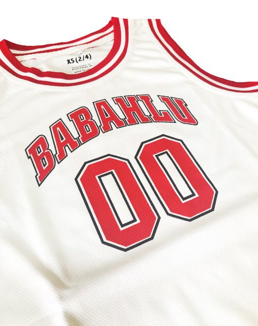 Basketball Tank White 00 Print - Babahlu Kids