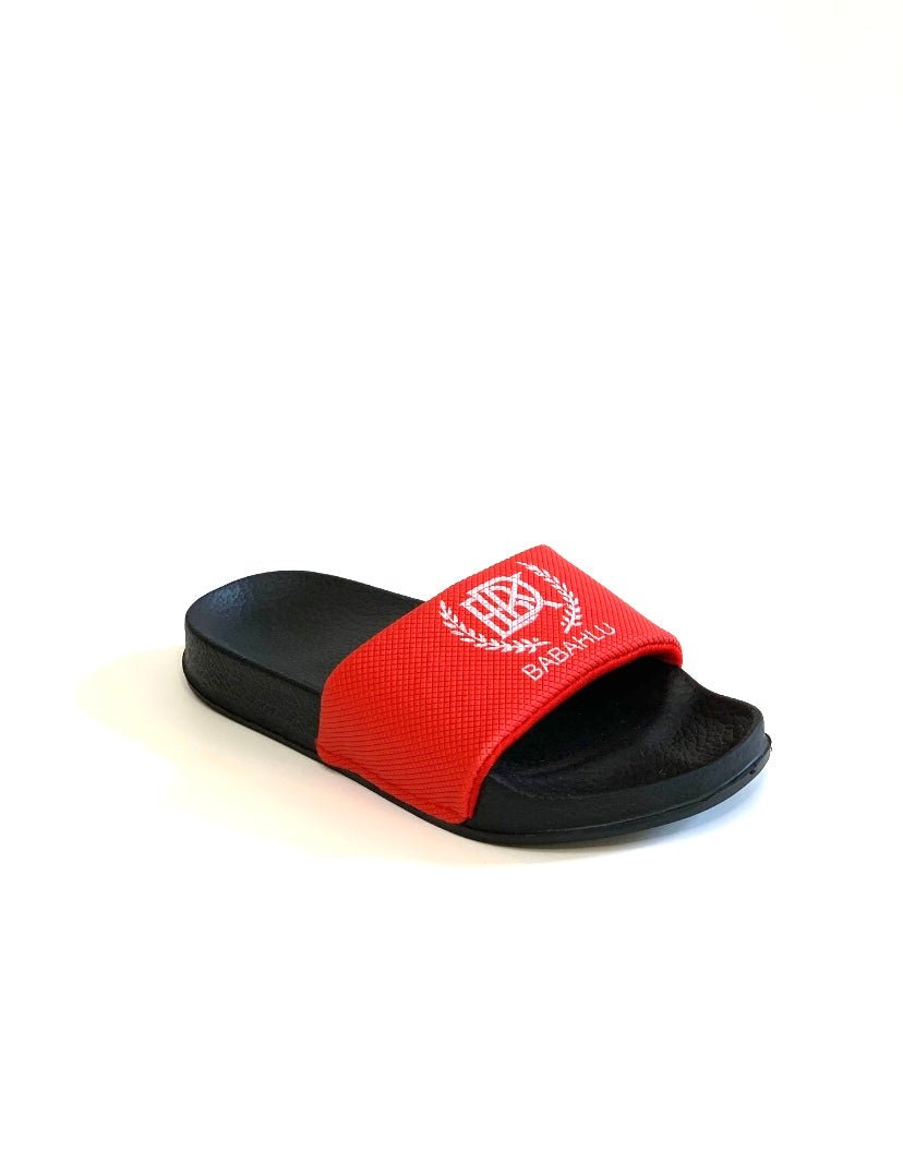Breezy Red Slides - Babahlu Kids