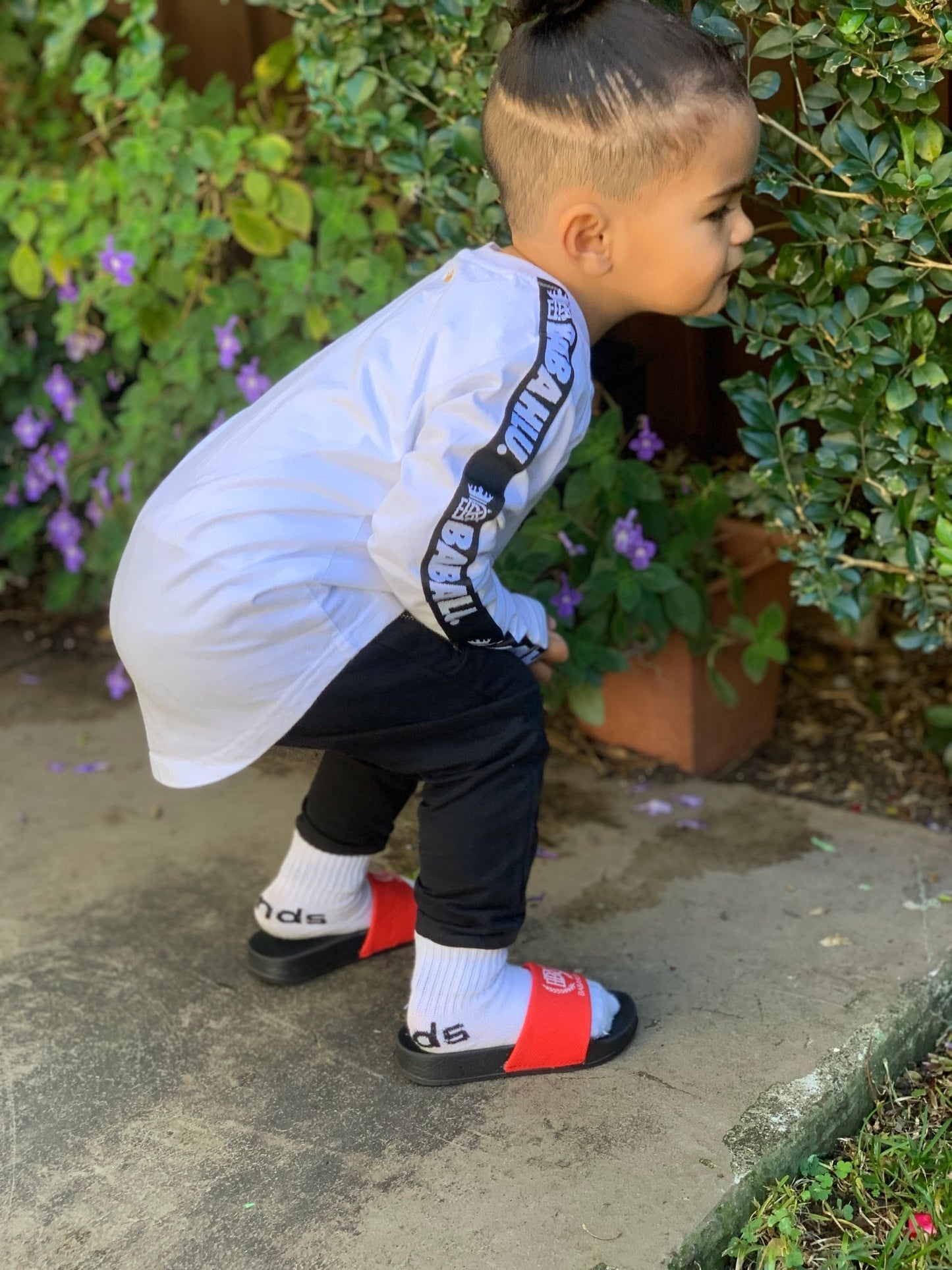 Breezy Red Slides - Babahlu Kids