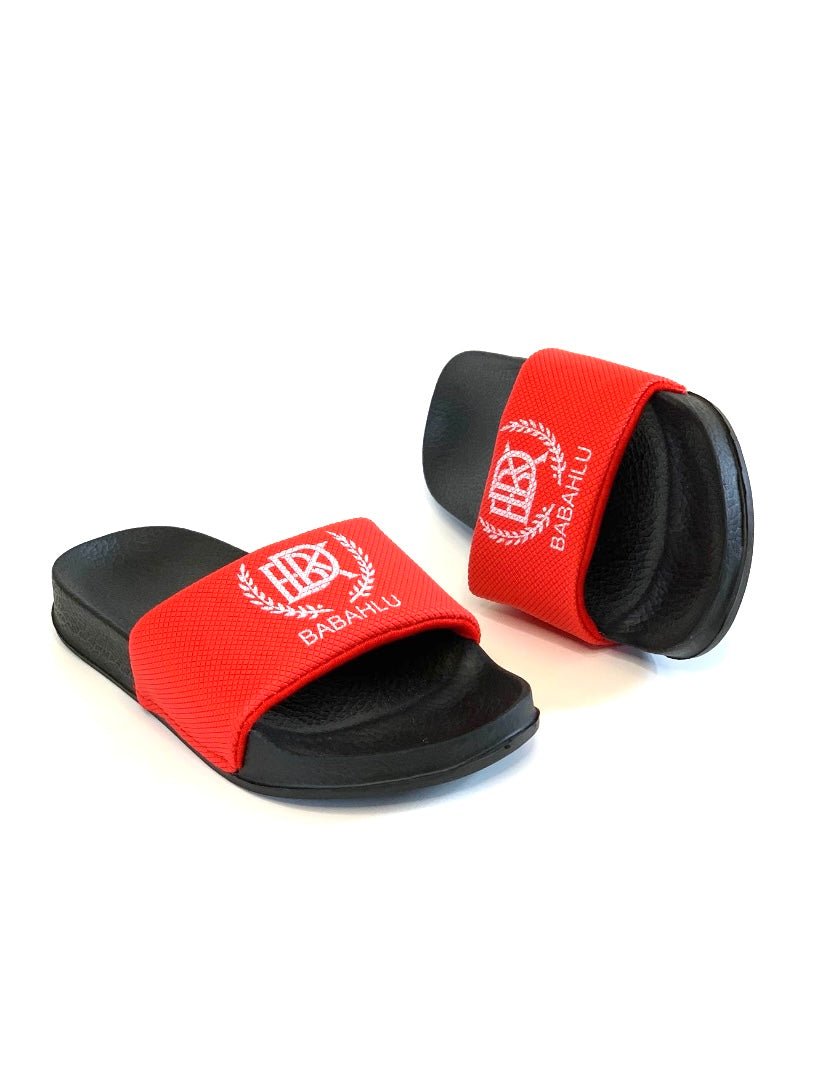 Breezy Red Slides - Babahlu Kids