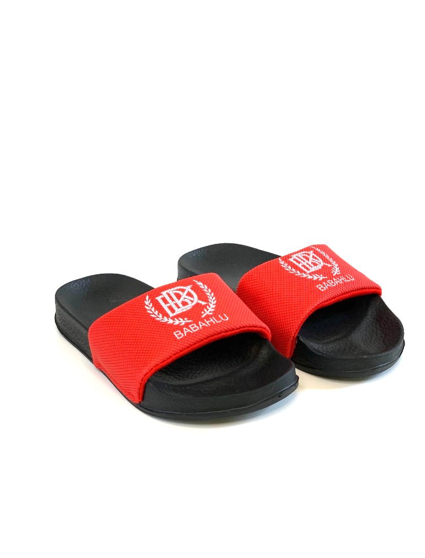 Breezy Red Slides - Babahlu Kids