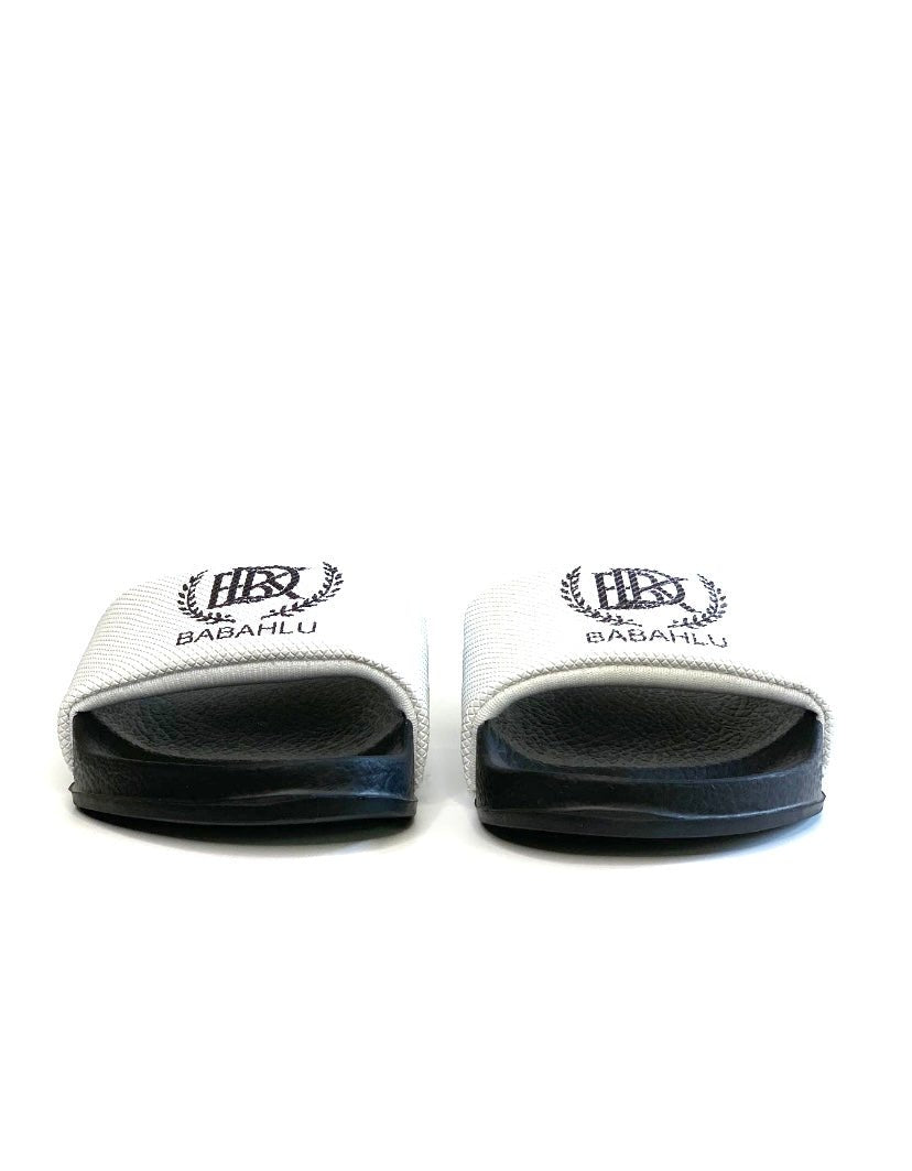 Breezy White Slides - Babahlu Kids