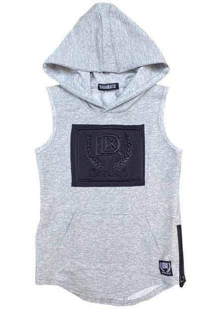 Denver Hoodie Grey - Babahlu Kids