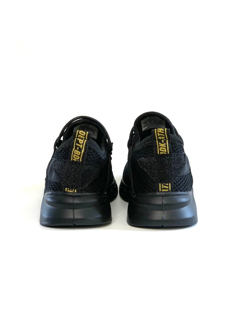 Fadeaway 1s Black Sneakers - Babahlu Kids