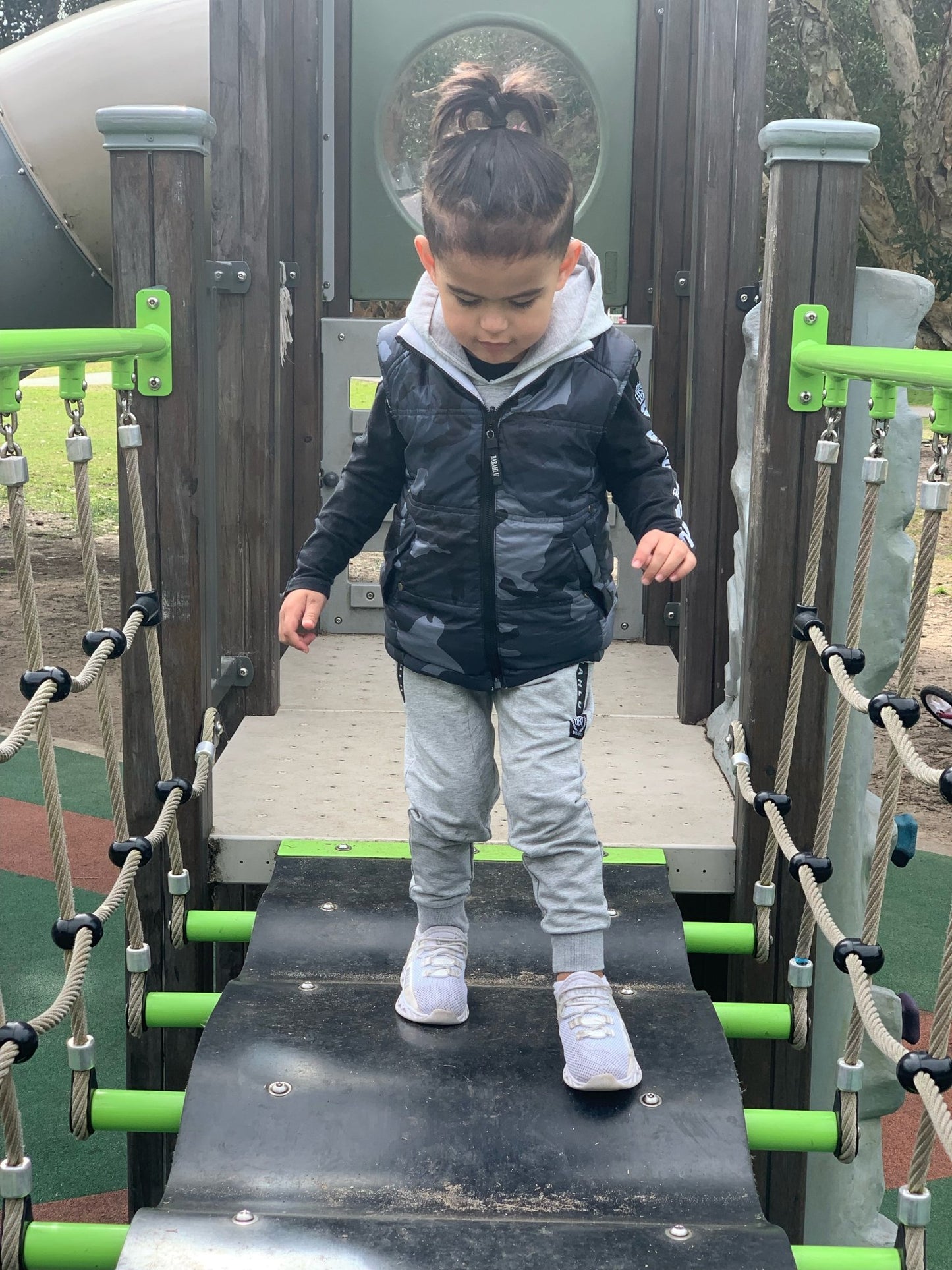 Harlem 2's Grey Joggers - Babahlu Kids