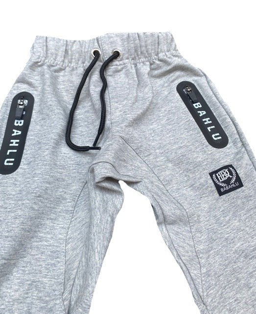 Harlem 2's Grey Joggers - Babahlu Kids