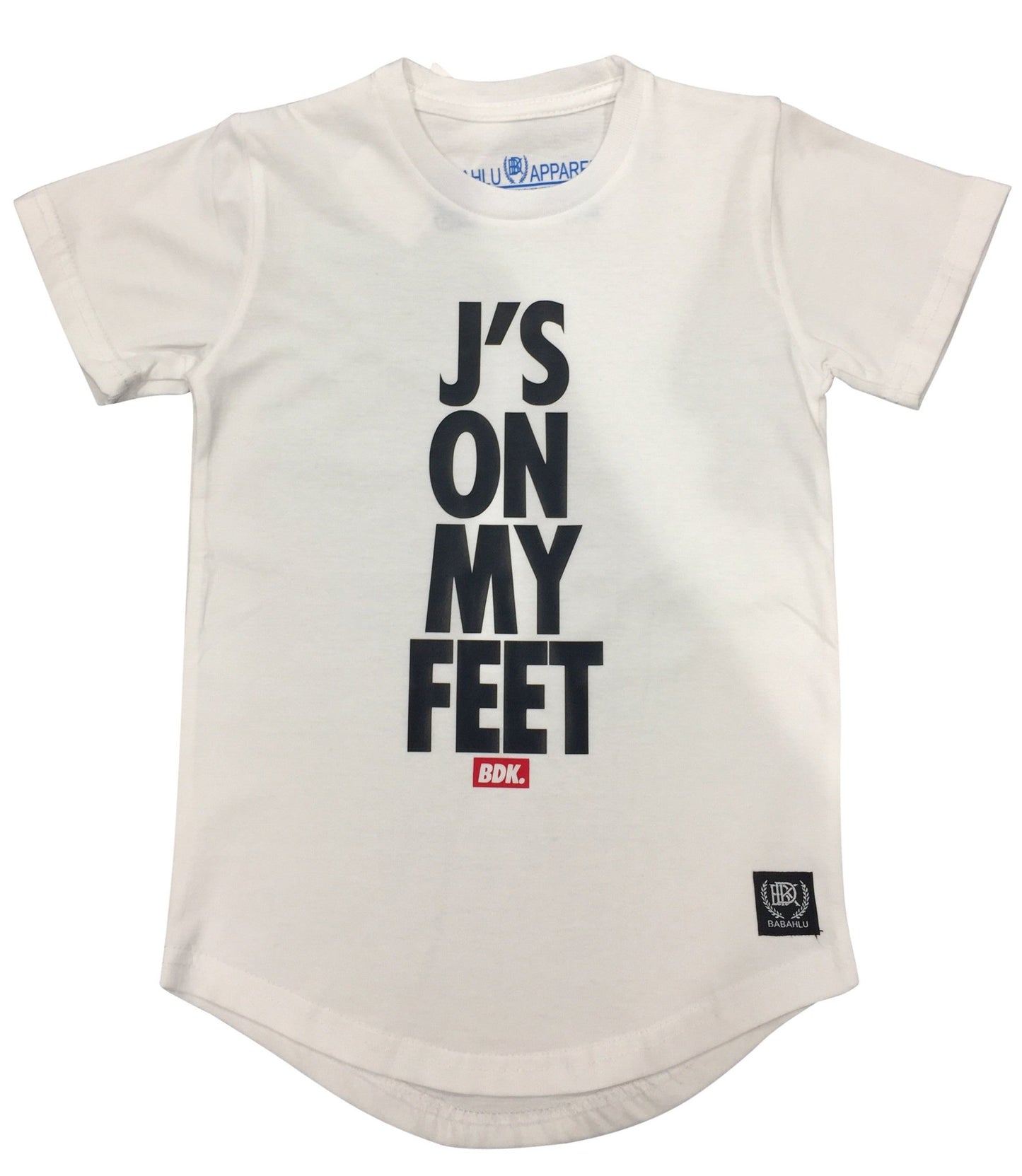 "J's ON MY FEET" T Shirt - Babahlu Kids