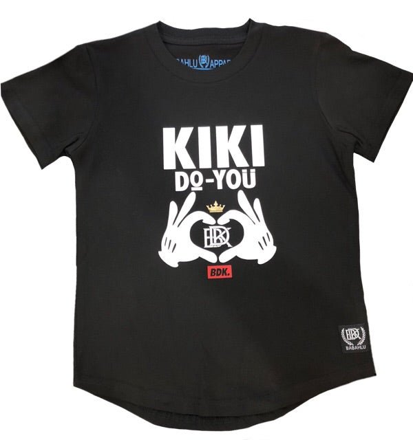 "Kiki Do You Love BDK" T Shirt - Babahlu Kids - Vinyl Print T-shirts