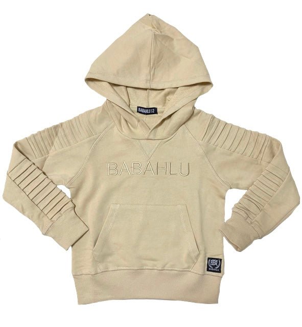 Marley Hoodie Beige - Babahlu Kids