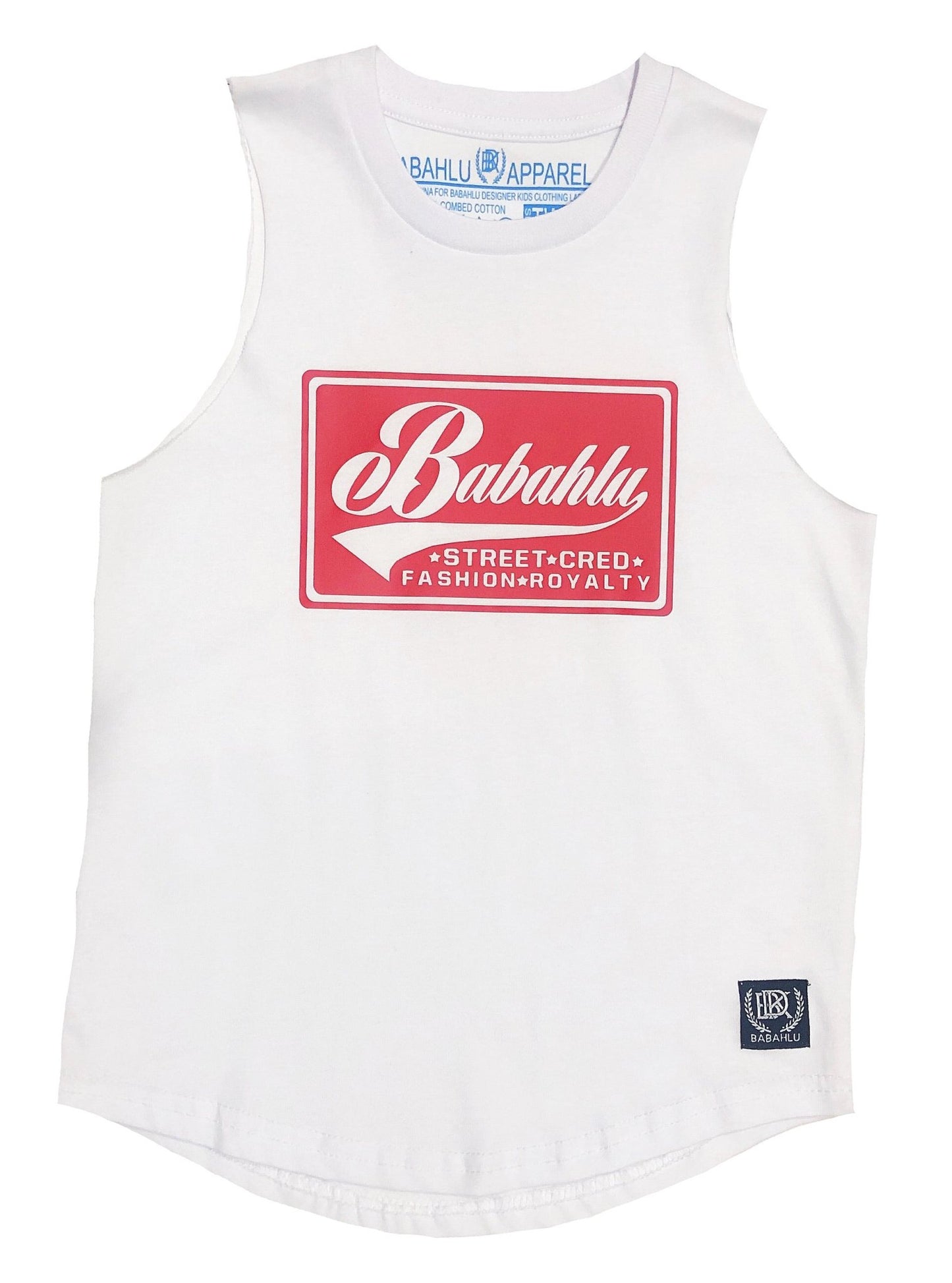 Muscle Tank Babahlu Street Cred Print - Babahlu Kids - Vinyl Print T-shirts