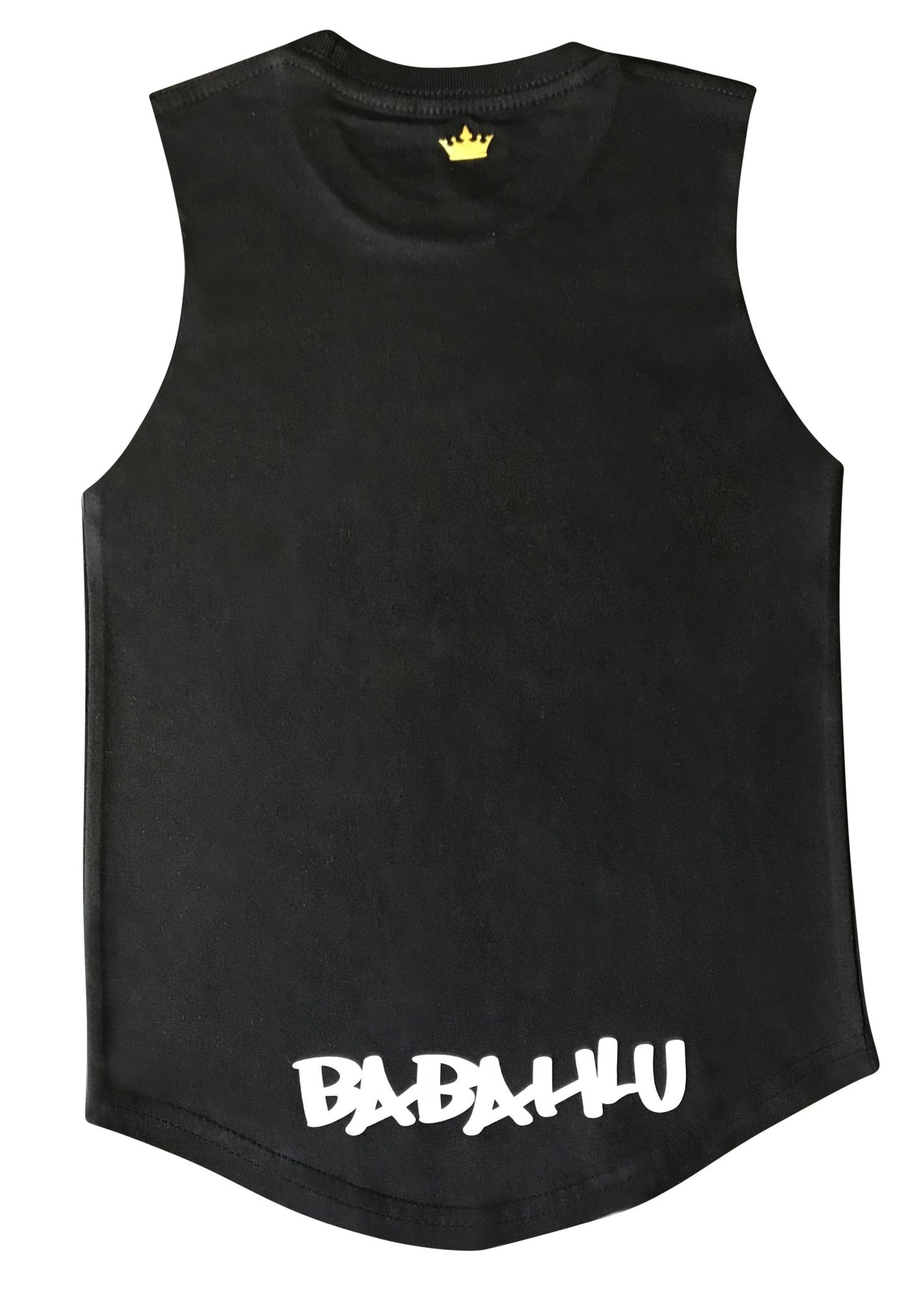 Muscle Tank "BDK" Round Print - Babahlu Kids Streetwear - Vinyl Print T-shirts