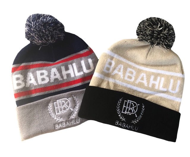 Pom Pom Grey Beanie - Babahlu Kids