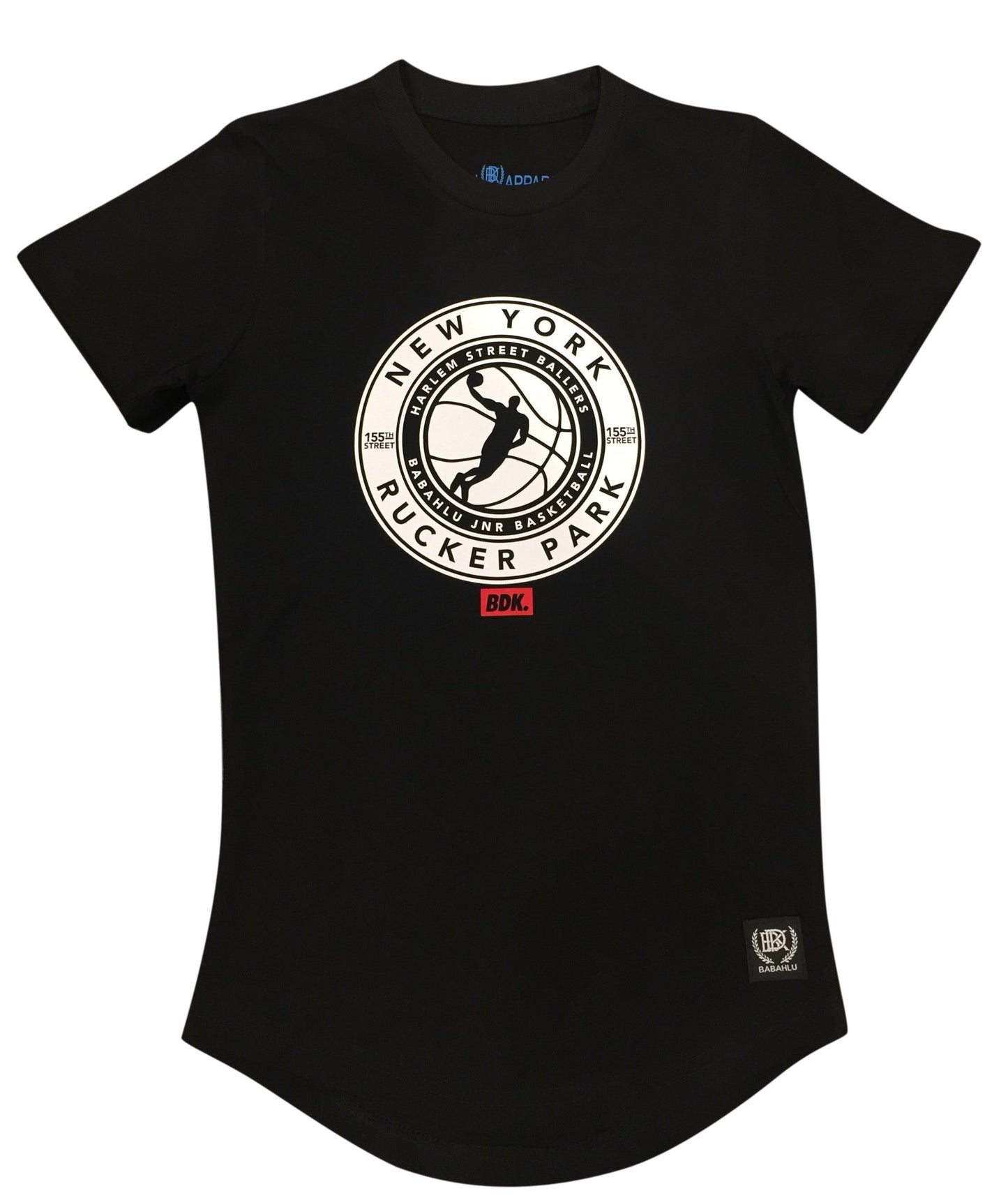"Rucker Park New York" Basketball T Shirt - Babahlu Kids