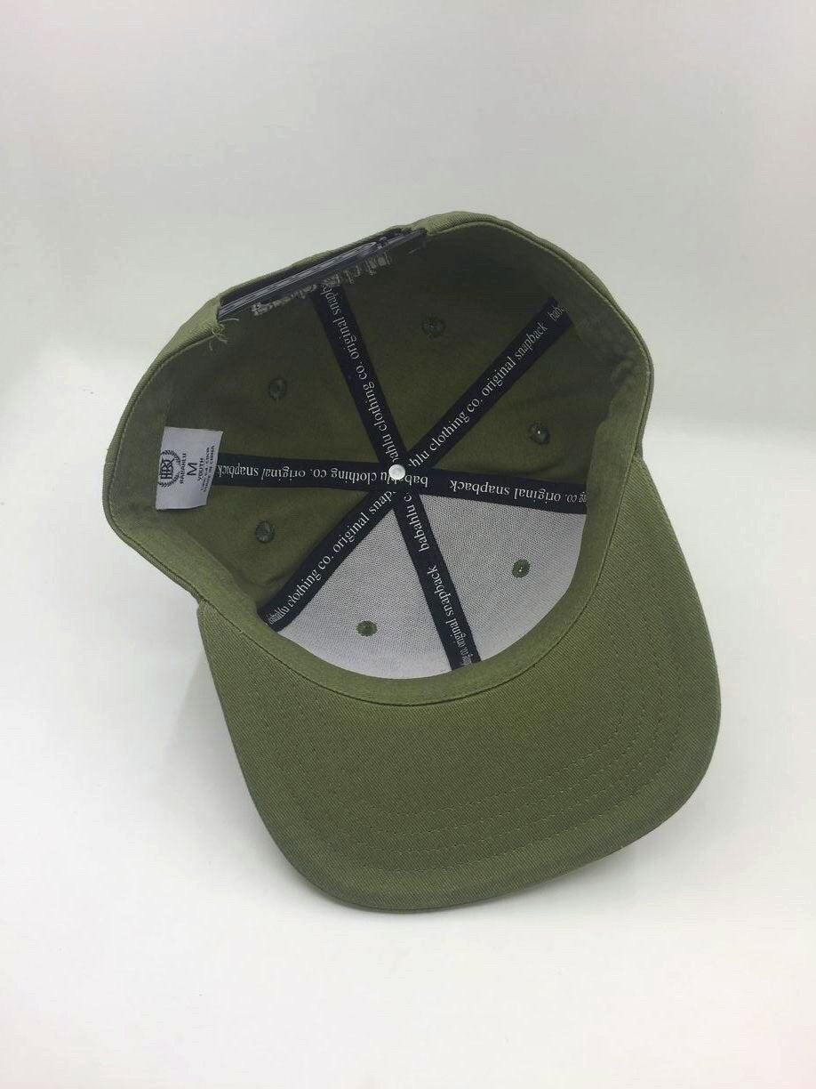 SnapBack Cap Army Green - Babahlu Kids Streetwear