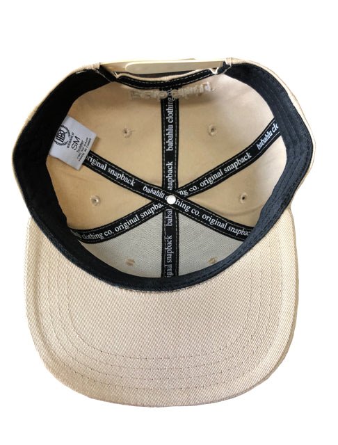 Snapback Cap Beige - Babahlu Kids