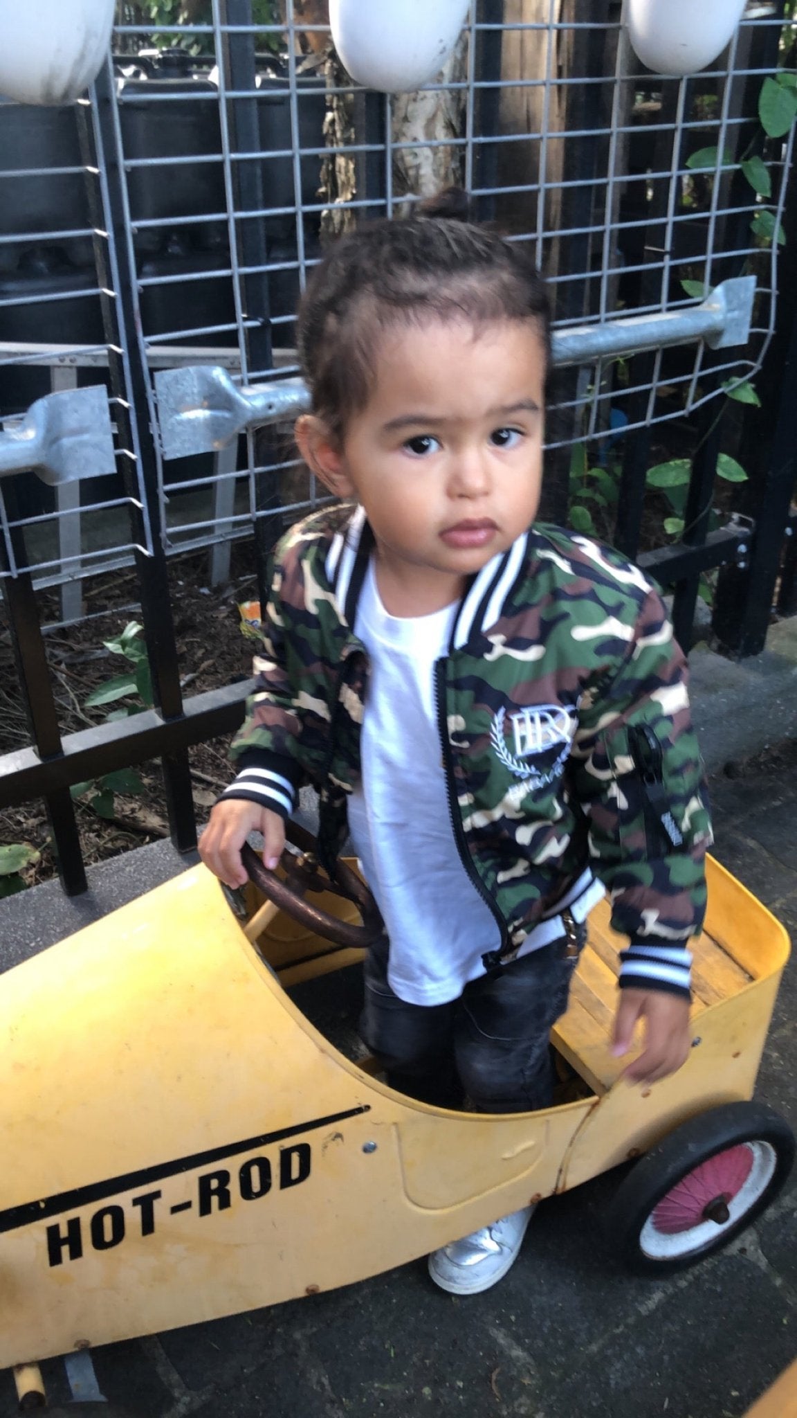 SOHO Camo Bomber Jacket - Babahlu Kids