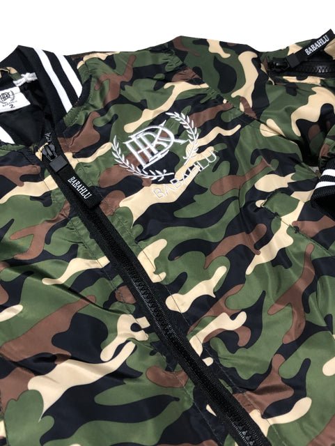 SOHO Camo Bomber Jacket - Babahlu Kids