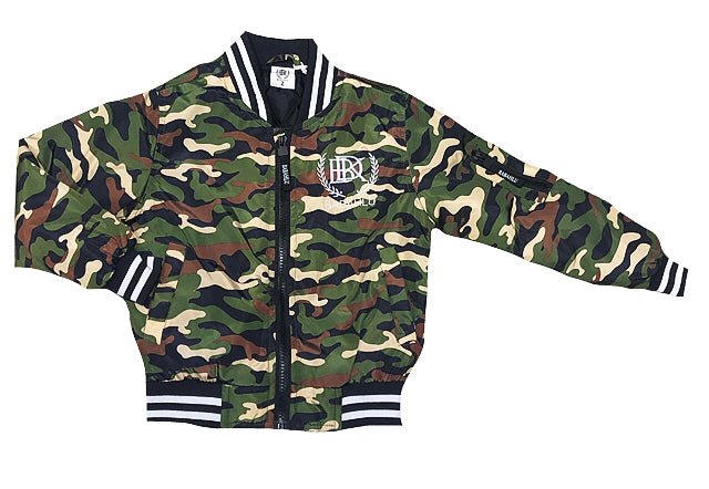SOHO Camo Bomber Jacket - Babahlu Kids