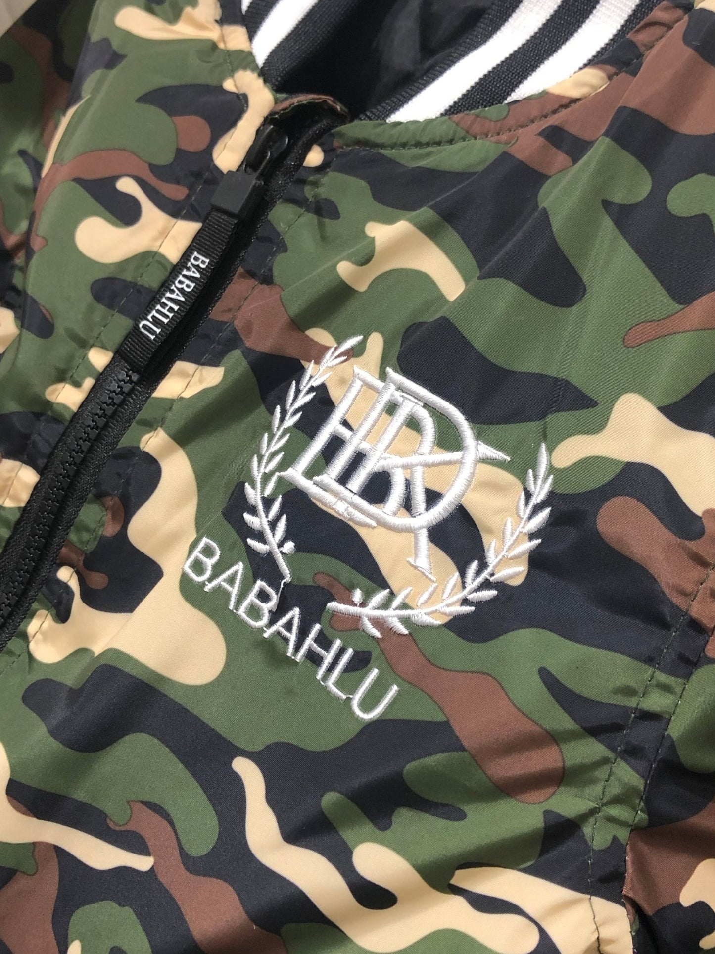 SOHO Camo Bomber Jacket - Babahlu Kids