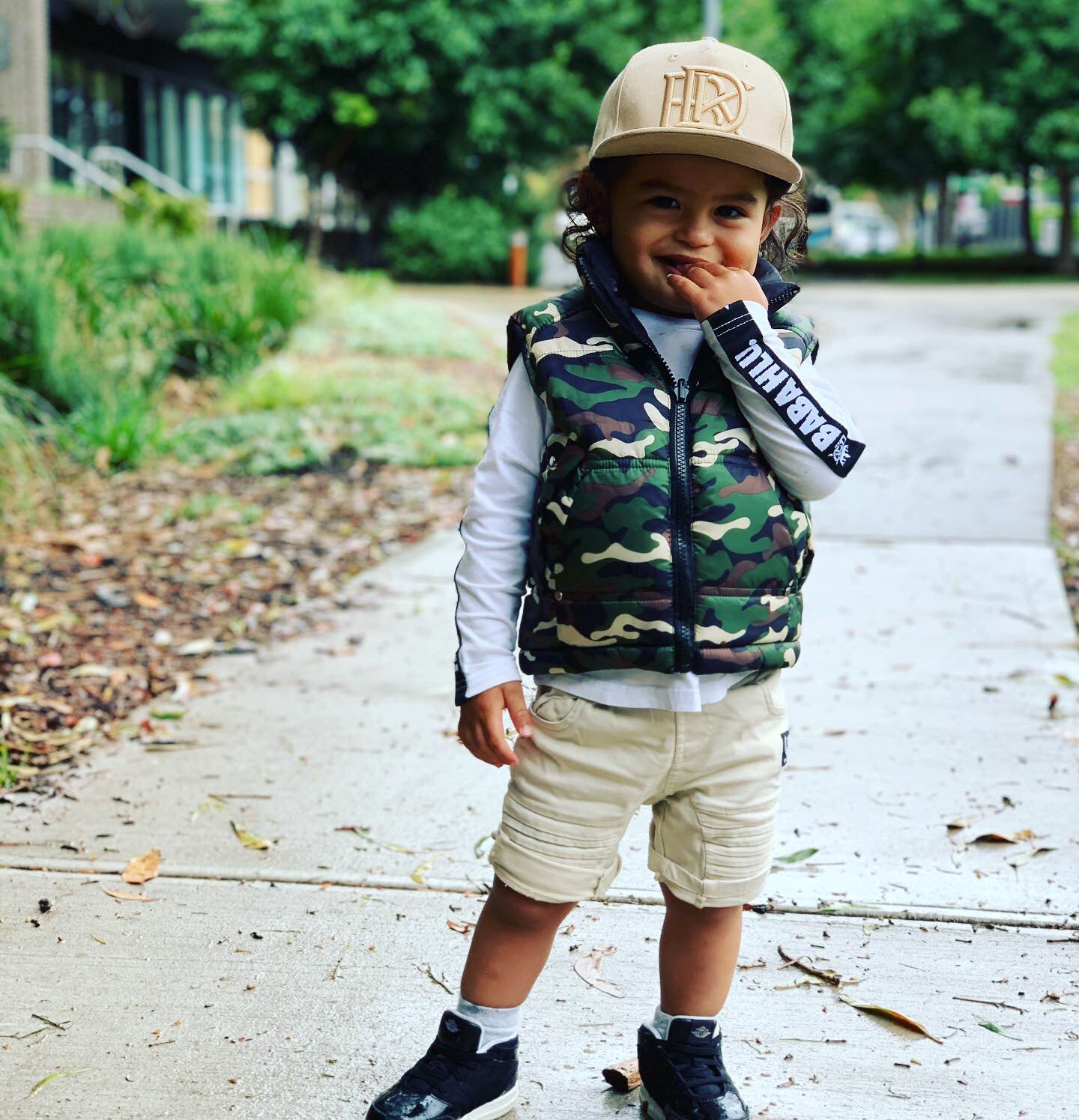 SOHO Camo Reversible Puffy Vest - Babahlu Kids - Bomber Jacket