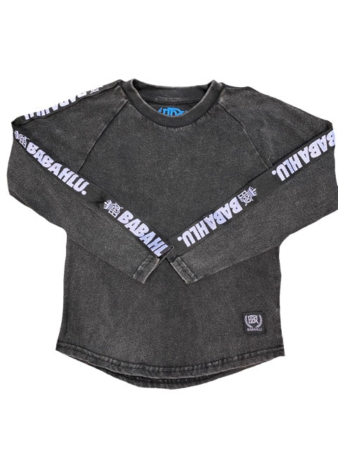 Babahlu Long Sleeve Wash T-Shirt - Babahlu Kids