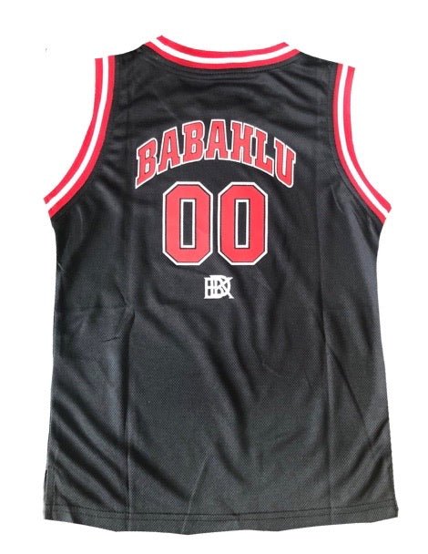 Basketball Tank Black 00 Print - Babahlu Kids