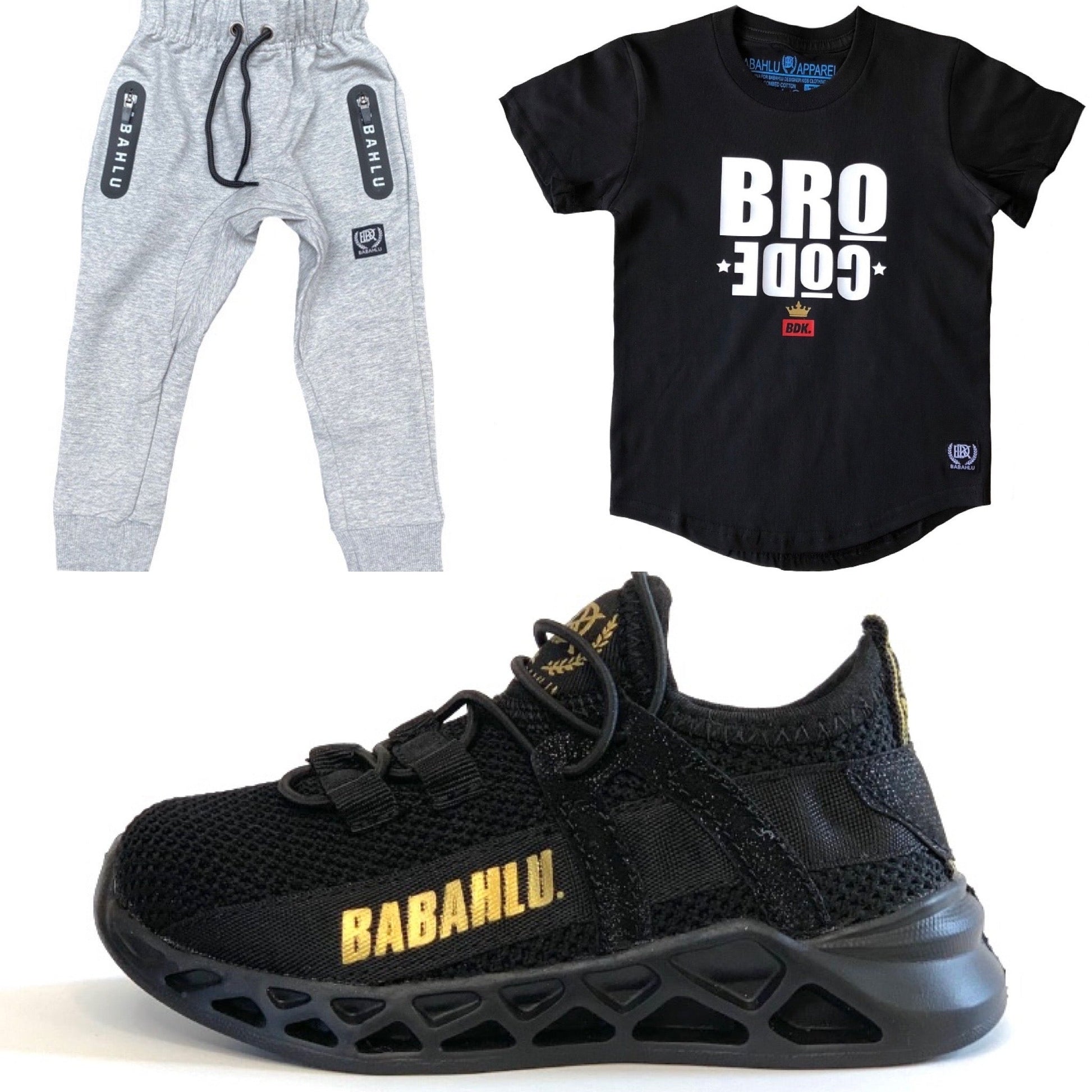 "Bro Code" T shirt - Babahlu Kids - Vinyl Print T-shirts