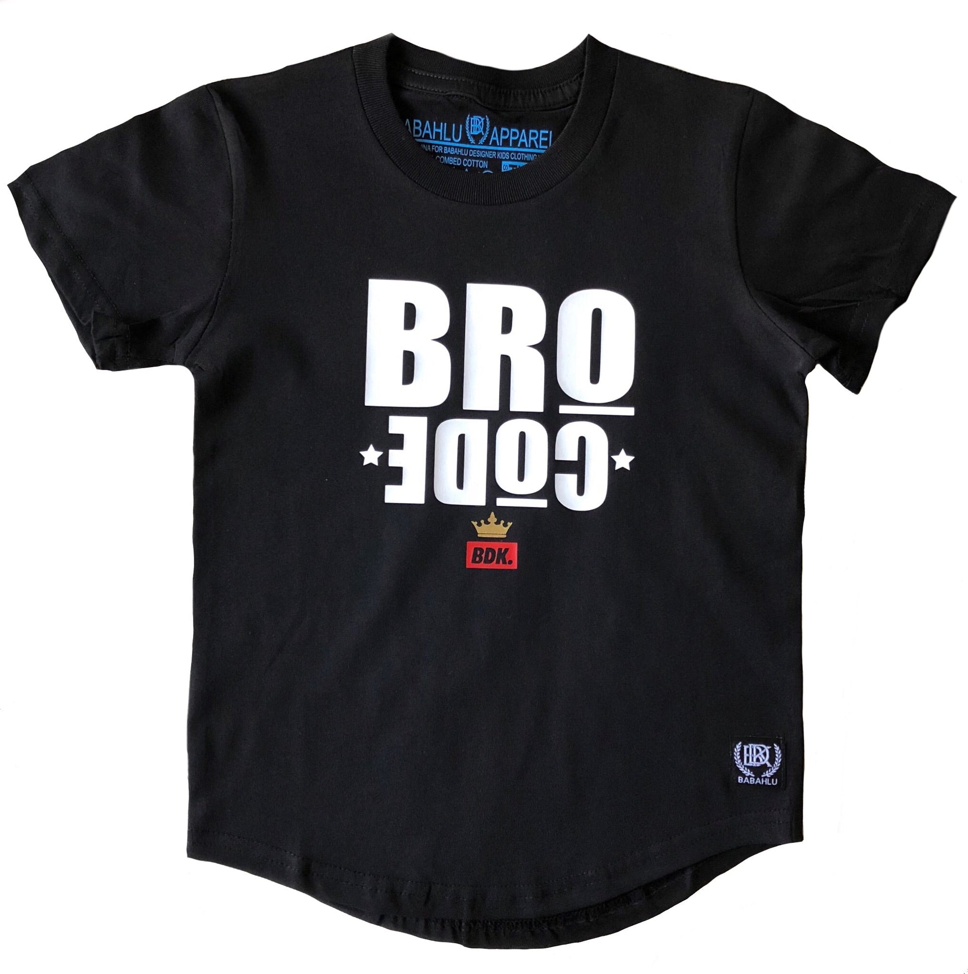 "Bro Code" T shirt - Babahlu Kids