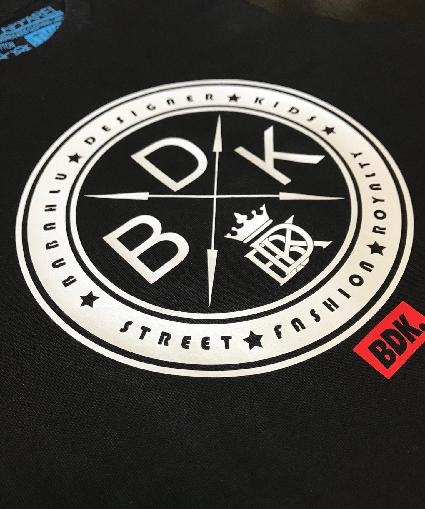 Muscle Tank "BDK" Round Print - Babahlu Kids Streetwear - Vinyl Print T-shirts