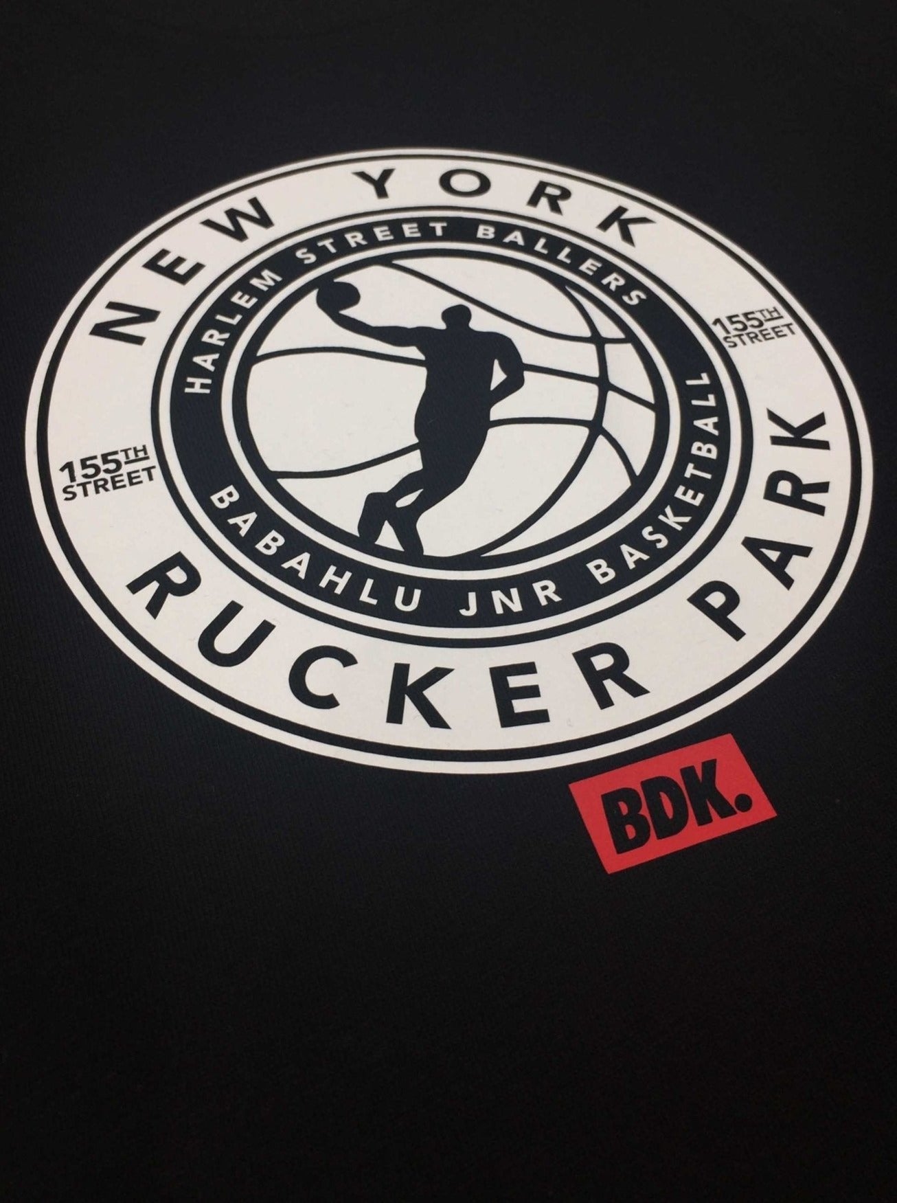 "Rucker Park New York" Basketball T Shirt - Babahlu Kids