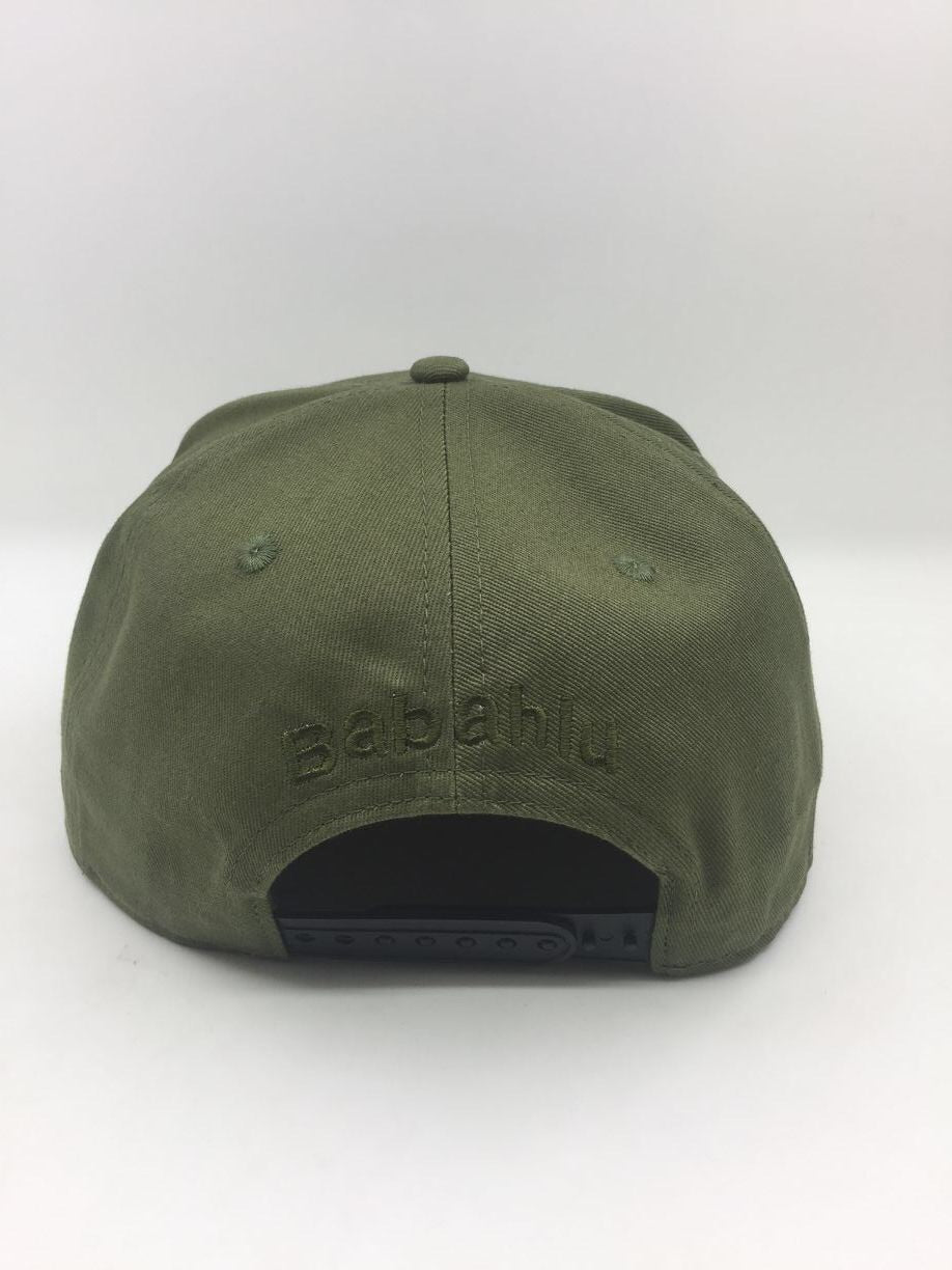 SnapBack Cap Army Green - Babahlu Kids Streetwear