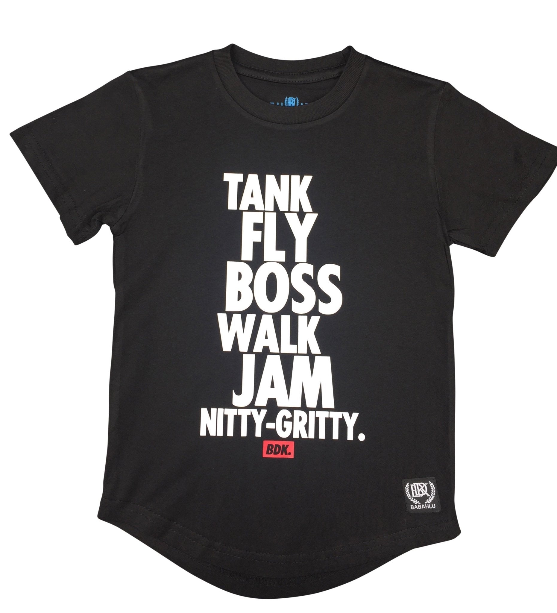 "Tank Fly Boss Walk" T Shirt - Babahlu Kids